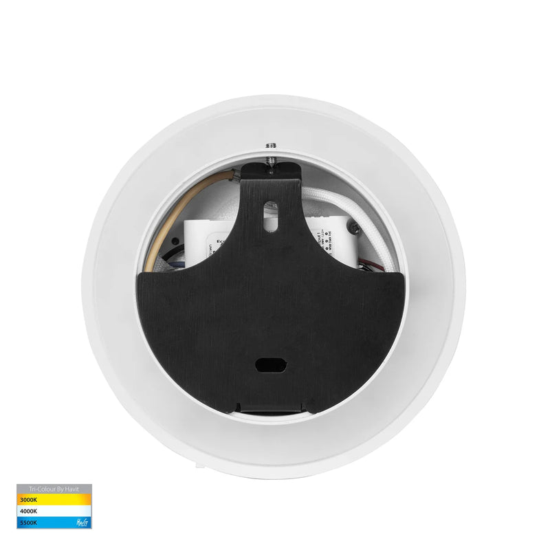 Havit Lesen Single Adjustable with Back Light Interior Wall Lights Tri - White 2x3W 240V IP20 - HV3688T-WHT - Havit Lighting