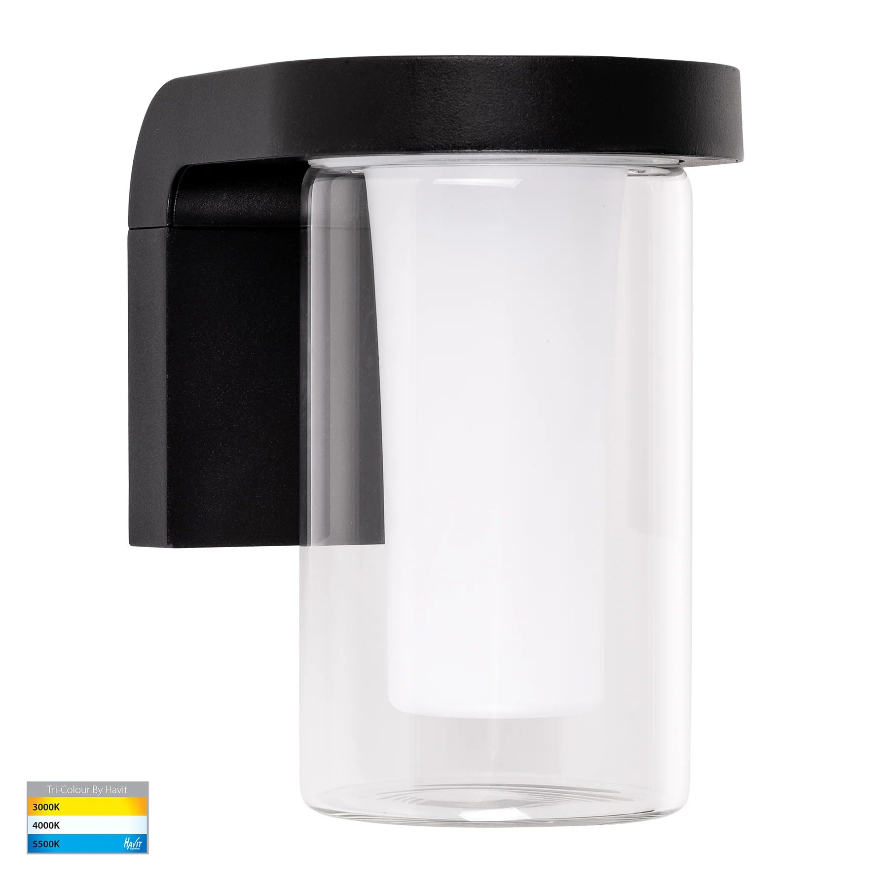 
Havit Otaner LED Exterior Wall Lights Tri- Black 10W 240V IP54 - HV3691T-BLK-240V