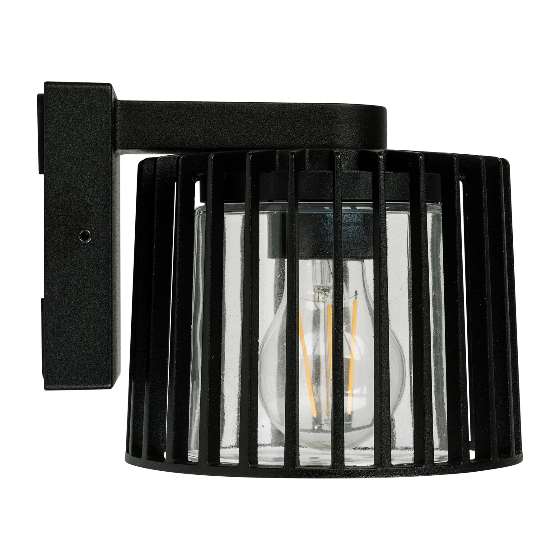 Havit Lumo Wall Lights 2700K Aluminium Black 8W 240V IP54 - HV3694W-BLK