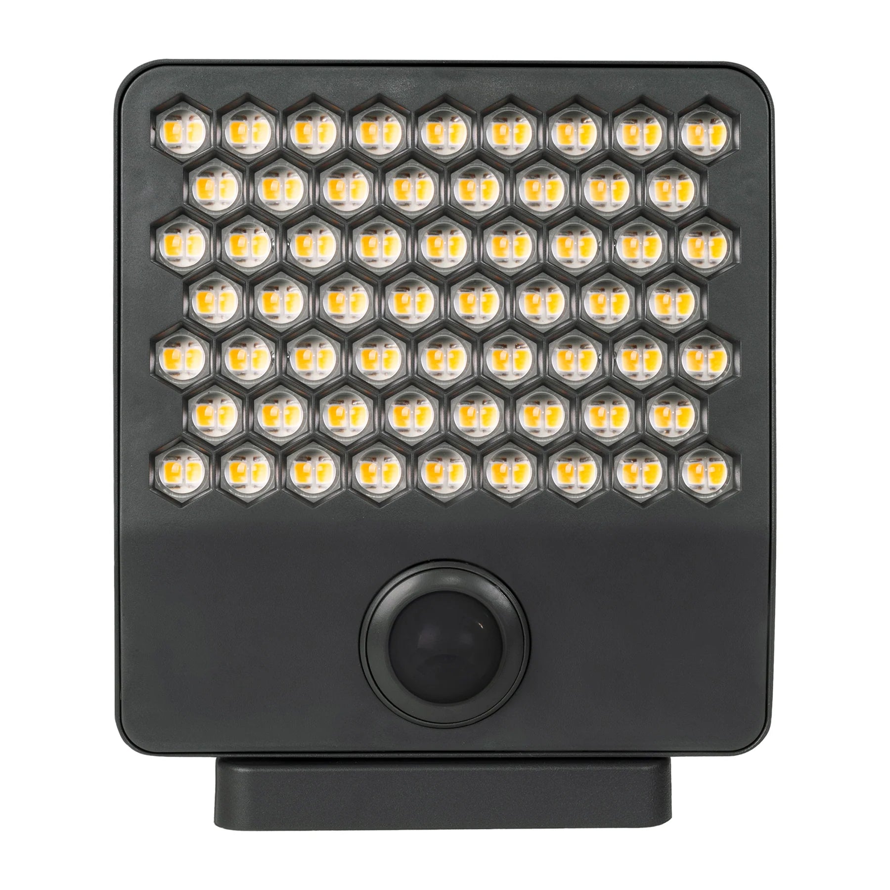 Havit Favo LED Floodlight with Sensor 4000K Aluminium Grey 24W 240V IP54- HV3722N-GRY-PIR
