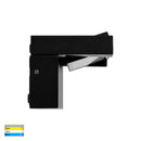 Havit Locu Adjustable LED Floodlights Tri- Aluminium Black 12W 240V IP65- HV3731T-BLK