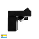 Havit Locu Adjustable LED Floodlight Tri- Aluminium Black 24W 240V IP65- HV3732T-BLK