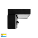 Havit Locu Adjustable LED Floodlights with Sensor Tri- Aluminium Black 24W 240V IP65- HV3732T-BLK-PIR