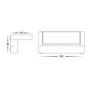 Havit Locu Adjustable LED Floodlight Tri- Aluminium Black 24W 240V IP65- HV3732T-BLK