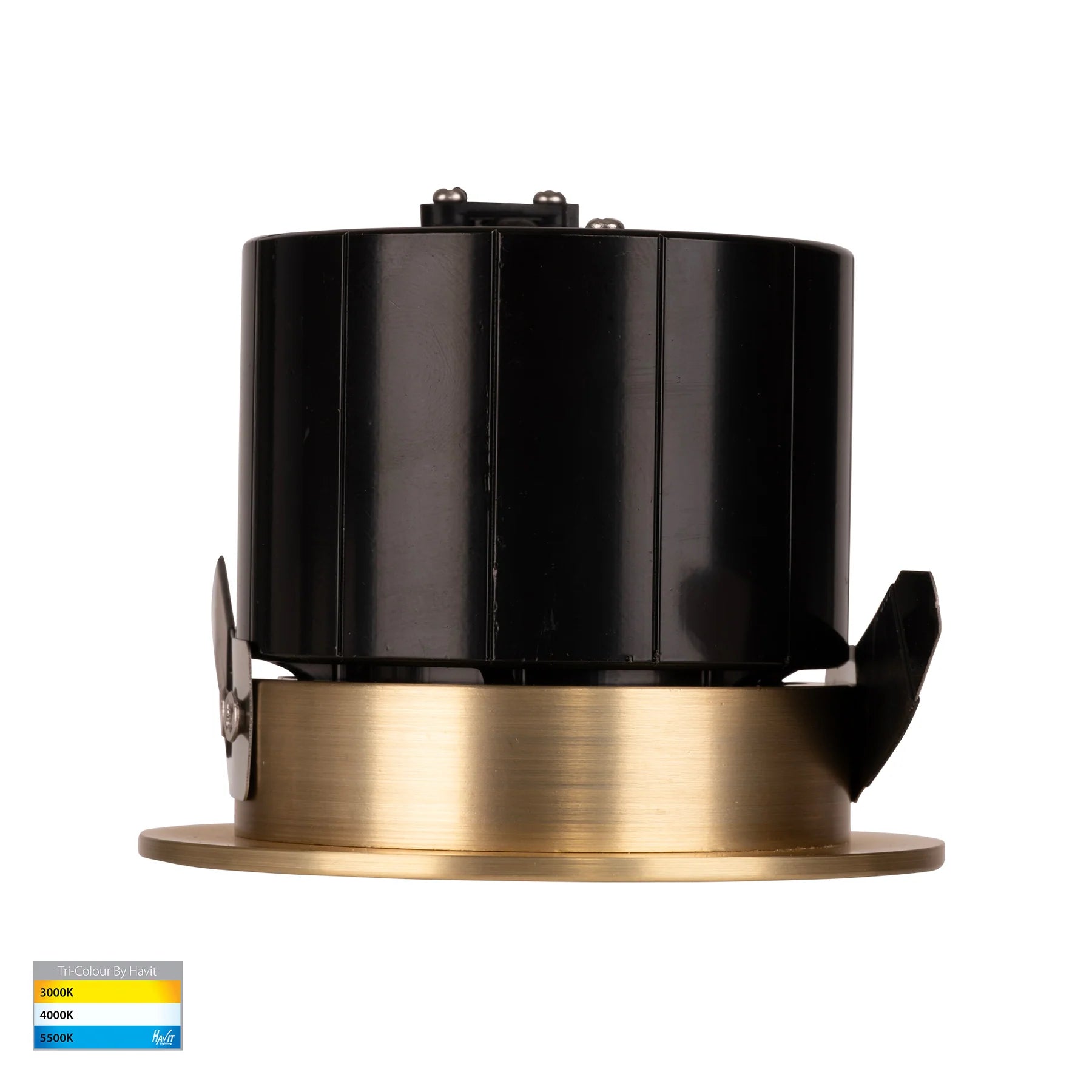Havit Prime Fixed LED Downlights Tri- Brass 12W 240V IP54- HV5511T-BR