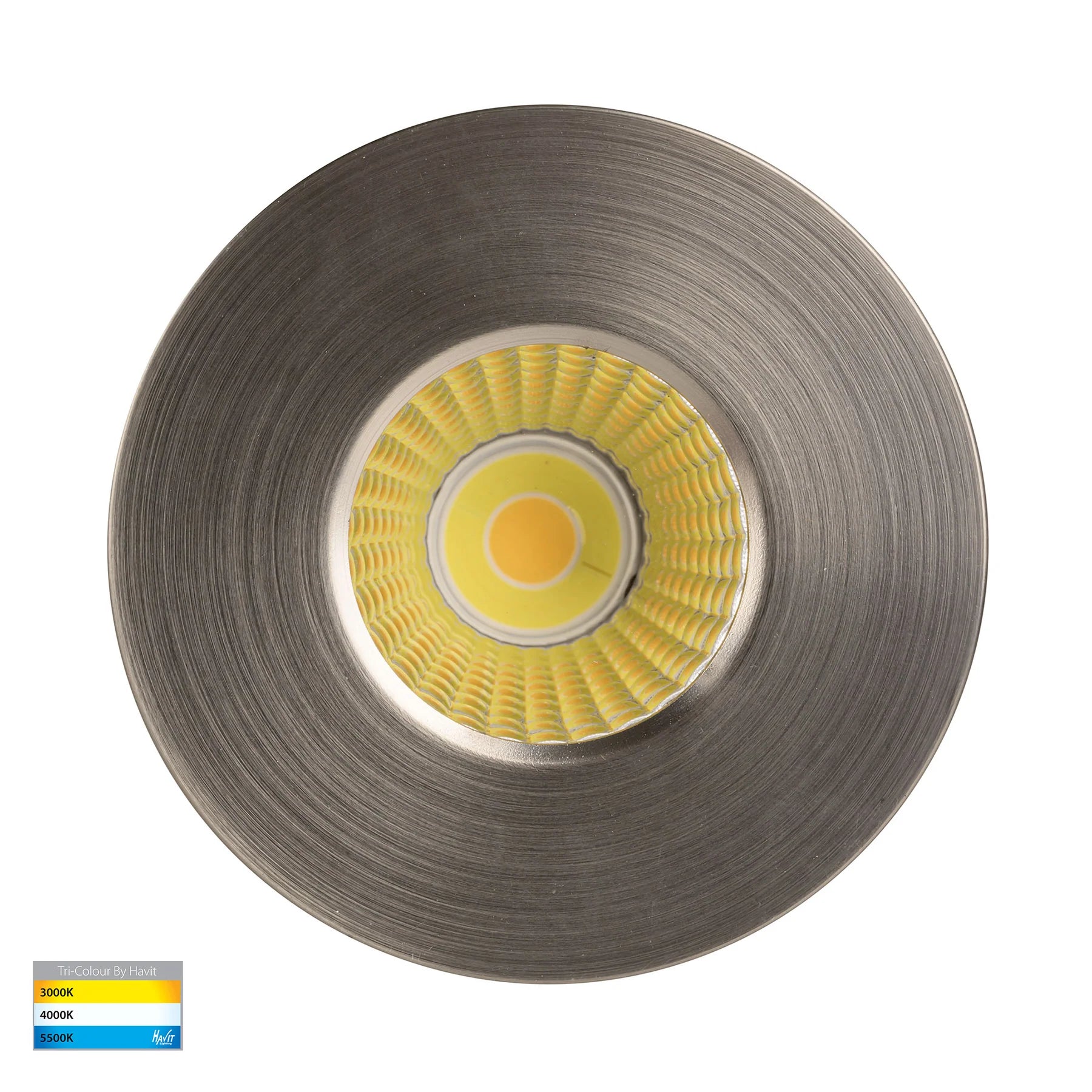 Havit Prime Fixed LED Downlights Tri- Nickel 12W 240V IP54- HV5511T-NK 