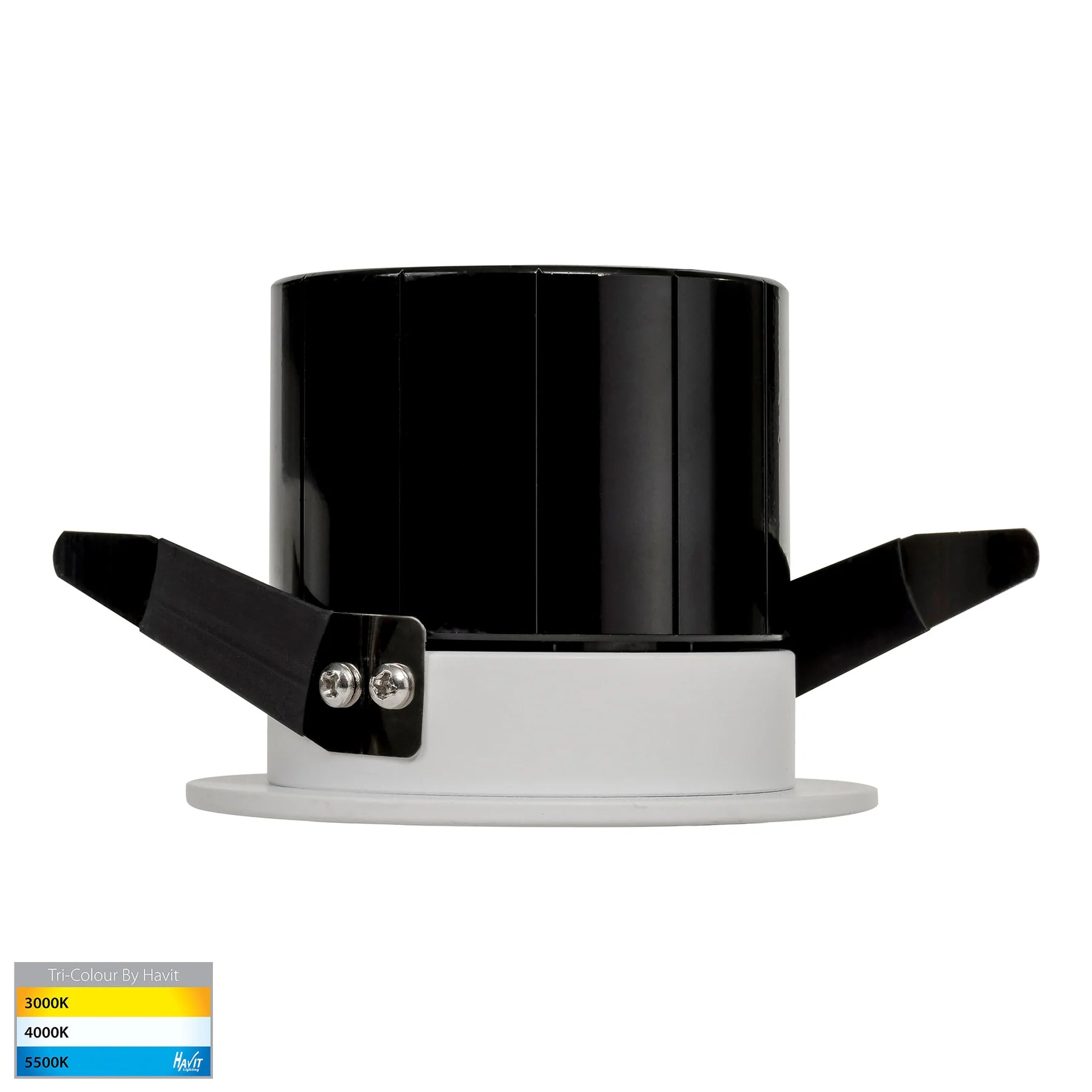 Havit Prime Fixed LED Downlight Tri - Matt White 12W 240V IP54 - HV5511T-WHT