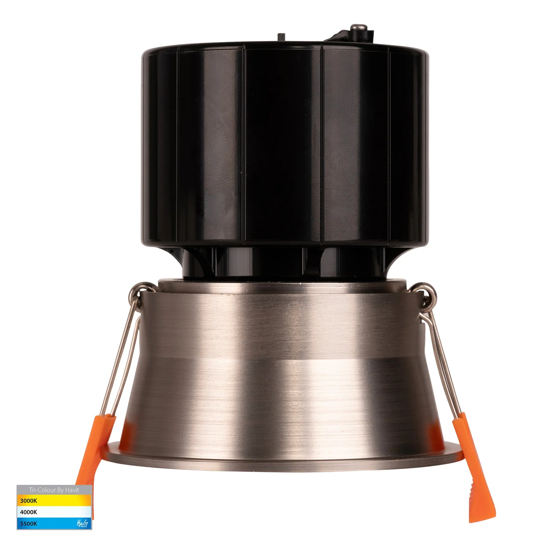 Havit Prime Fixed Deep LED Downlights Tri- Nickel 12W 240V IP54- HV5513T-NK