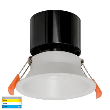 Havit Prime Fixed Deep LED Downlight Tri - White 12W 240V IP54 - HV5514T-WHT