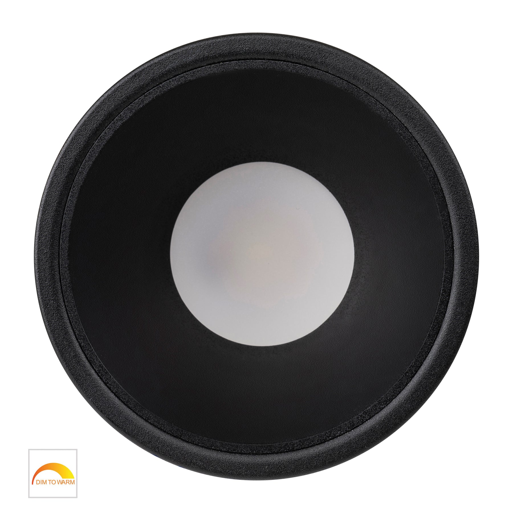 Havit Gleam Fixed LED Downlight 1800K 3000K Black with Black Insert 9W 240V IP54 - HV5528D2W-BB- Havit Lighting