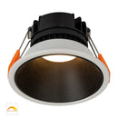 Havit Gleam Fixed LED Downlight 1800K 3000K White with Black Insert 9W 240V IP54 - HV5528D2W-WB- Havit Lighting