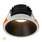 Havit Gleam Fixed LED Downlight 1800K 3000K White with Black Insert 9W 240V IP54 - HV5528D2W-WB- Havit Lighting