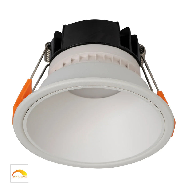 Havit Gleam Fixed LED Downlight 1800K-3000K White with White Insert 9W 240V IP54 - HV5528D2W-WW- Havit Lighting