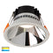 Havit Gleam Fixed LED Downlight Tri - White with Chrome Insert 9W 240V IP54 - HV5528T-WC - Havit Lighting