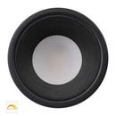 Havit Gleam Fixed LED Downlight 1800K 3000K Black with Black Insert 9W 240V IP54 - HV5529D2W-BB - Havit Lighting