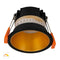 Havit Gleam Fixed LED Downlight 1800K-3000K Black with Gold Insert 9W 240V IP54- HV5529D2W-BG- Havit Lighting