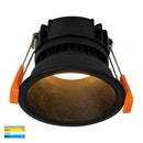 Havit Gleam Fixed Deep LED Downlight Tri - Black with Black Insert 9W 240V IP54 - HV5529T-BB - Havit Lighting