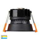 Havit Gleam Fixed Deep LED Downlight Tri - Black with Gold Insert 9W 240V IP54 - HV5529T-BG - Havit Lighting