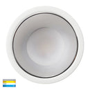 Havit Gleam Fixed Deep LED Downlight Tri - White with Chrome Insert 9W 240V IP54 - HV5529T-WC - Havit Lighting