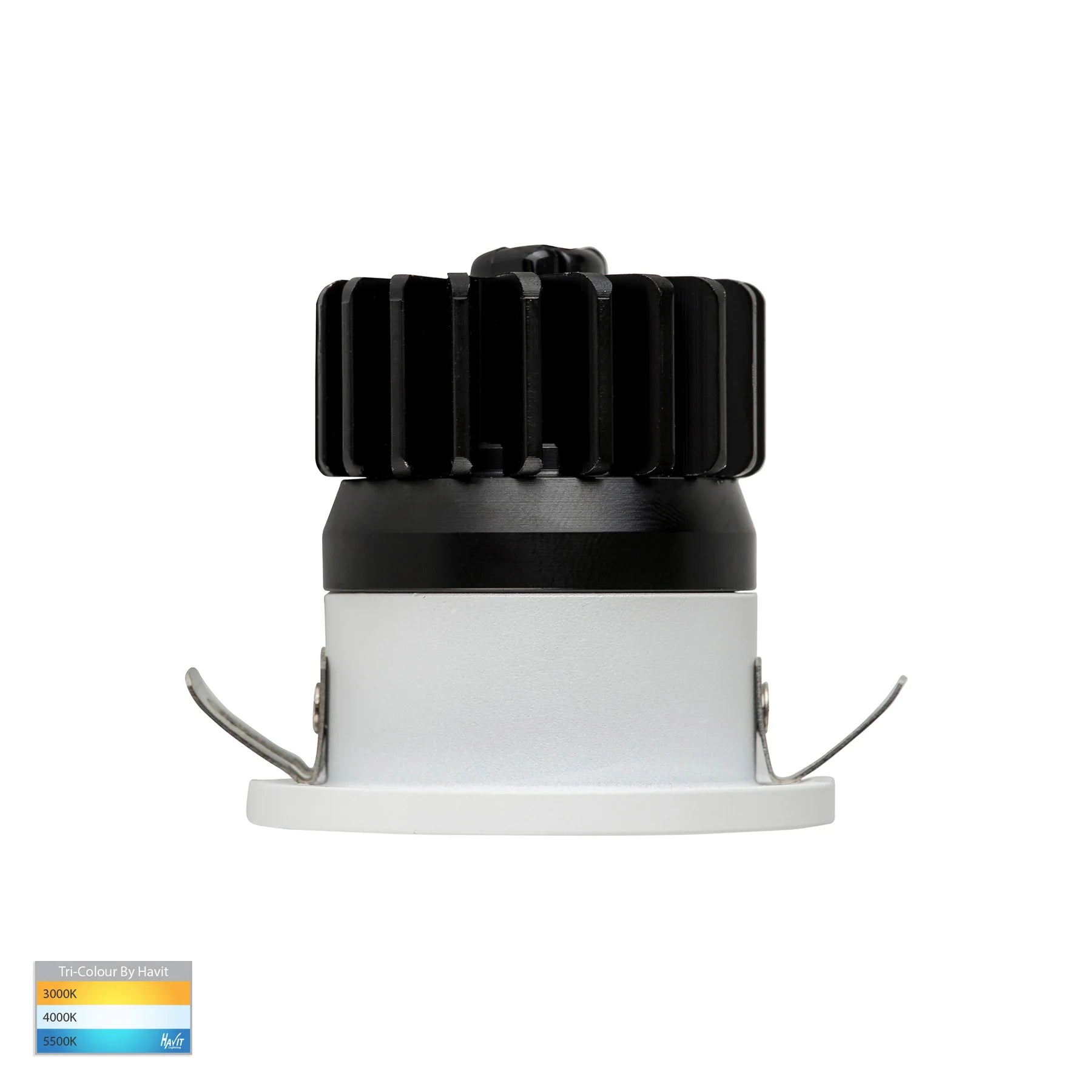 Havit Niche Round Mini Recessed LED Downlight Tri - White 3W 240V IP54 - HV5702T-WHT - Havit Lighting