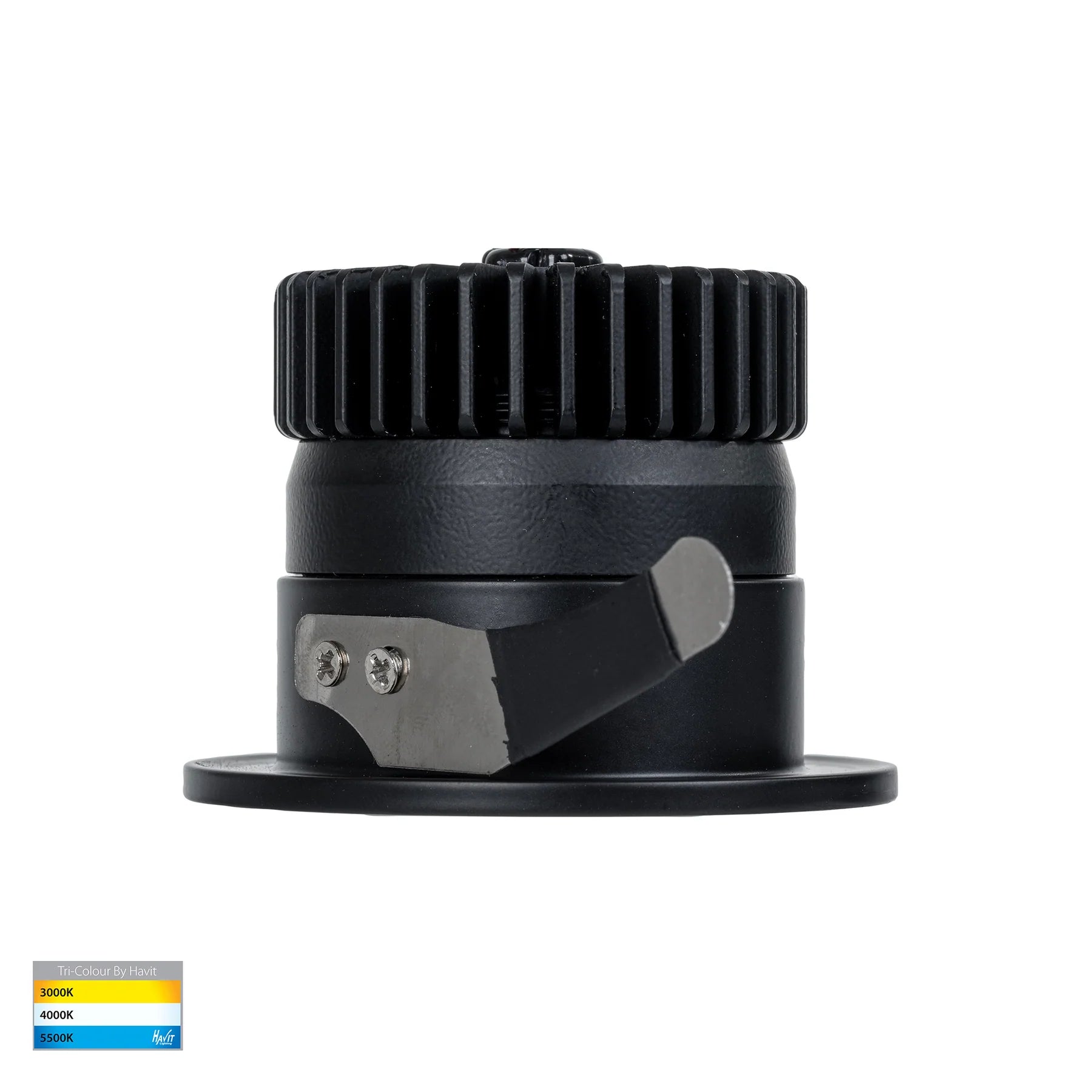 Havit Niche Round Recessed Downlights Tri- Black 6W 240V IP54- HV5703T-BLK