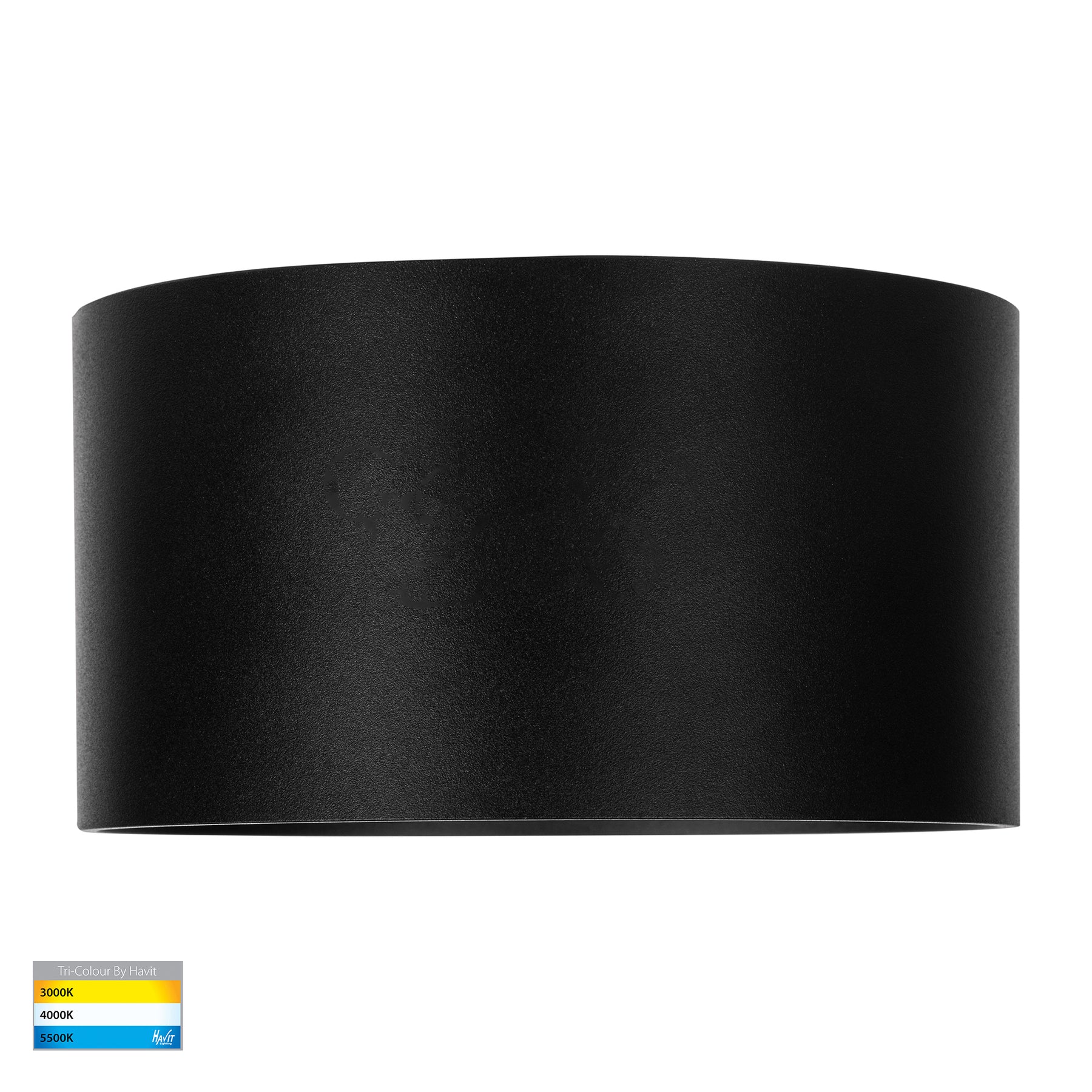 Havit Nella LED Surface Mounted Downlight Tri - Black 18W 240V/12V IP54 - V, HV5805T-BLK-12V