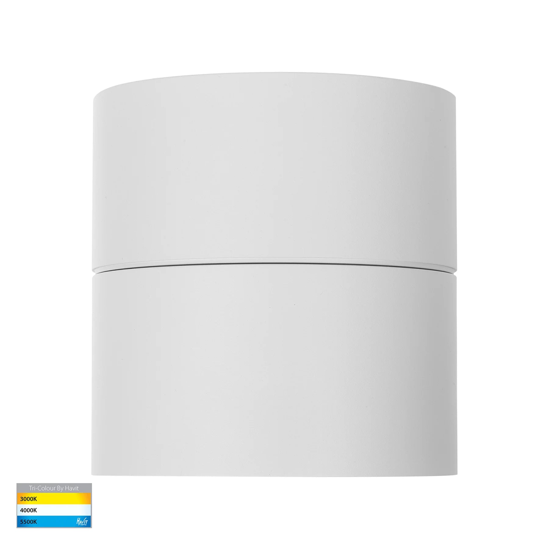 Havit Nella LED Surface Mounted Downlight with Extension Tri- White 18W 240V/12V IP54 - HV5805T-WHT-EXT, HV5805T-WHT-EXT-12V