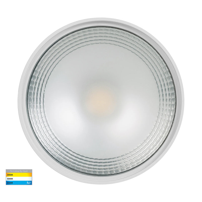 Havit Nella LED Surface Mounted Downlight with Extension Tri- White 18W 240V/12V IP54 - HV5805T-WHT-EXT, HV5805T-WHT-EXT-12V