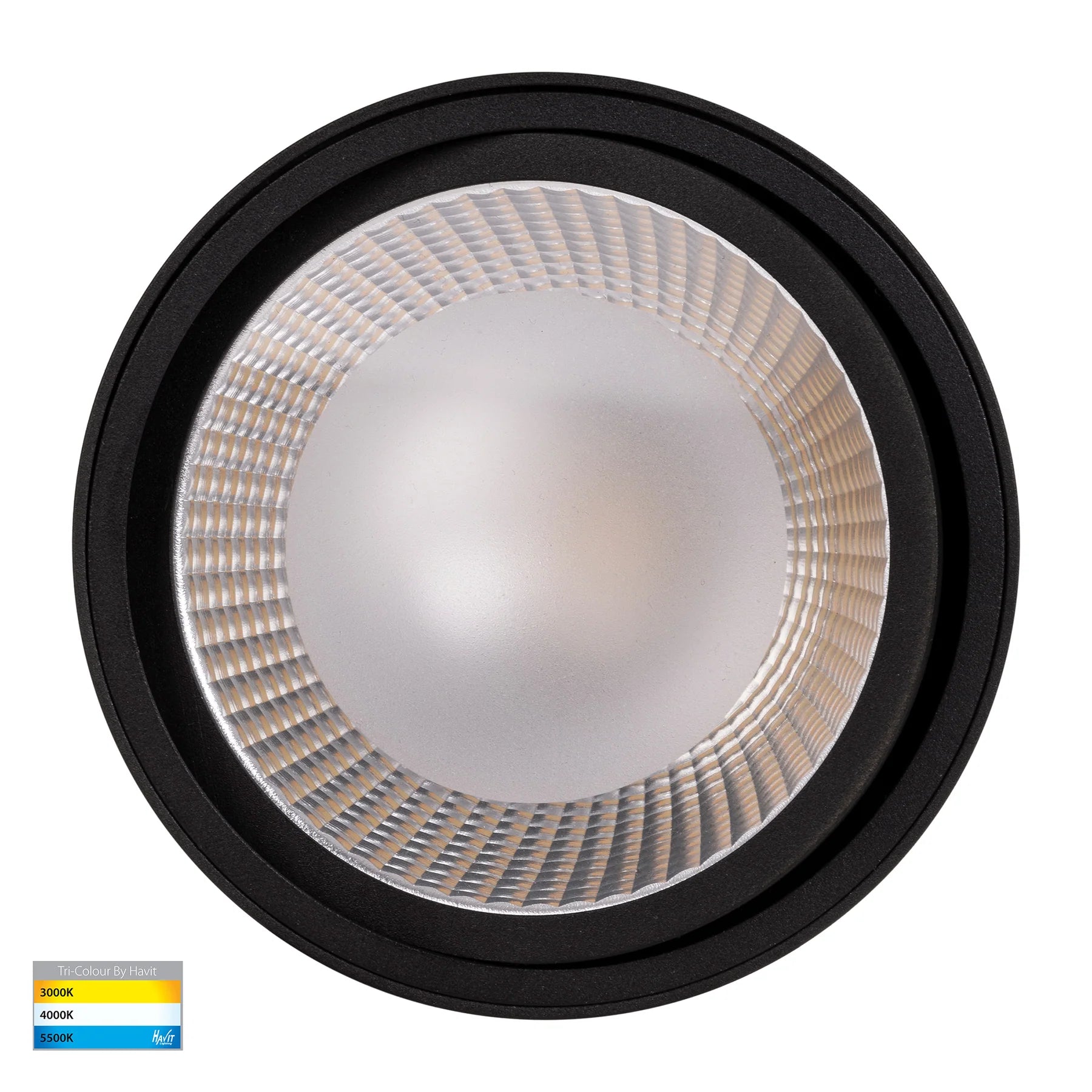 Havit NELLA Adjustable Surface Mounted Downlights Tri - Black 18W 12V/240V IP40 - HV5815T-BLK,  HV5815T-BLK-12V