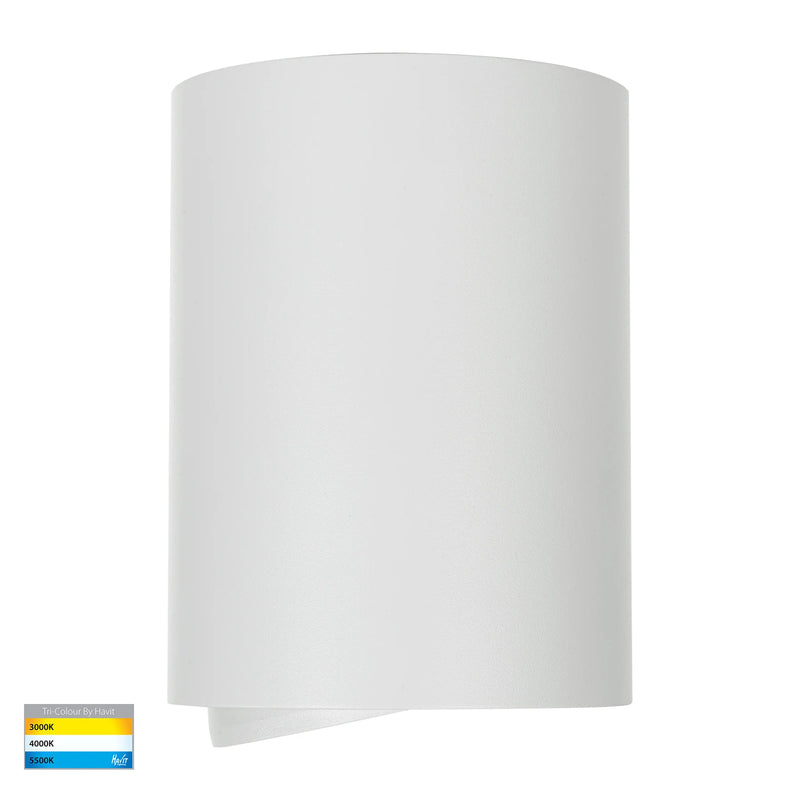 Havit Nella Adjustable LED Surface Mounted Downlight Tri - White 18W 12V/240V IP40 - HV5815T-WHT, HV5815T-WHT-12V