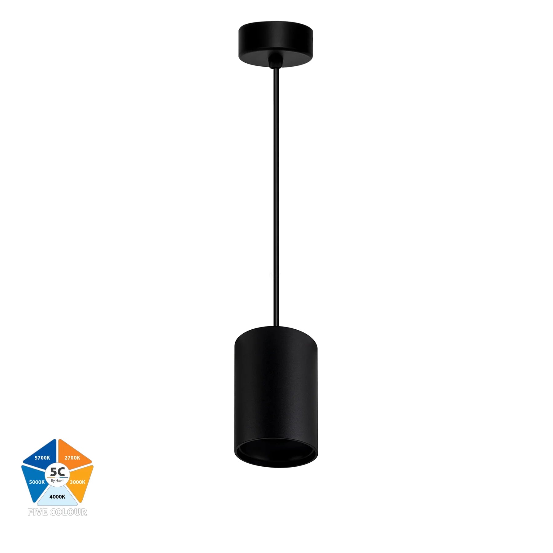 Havit Pendant Accessory to Suit Nella Surface Mounted Downlight - HV5841S-BLK