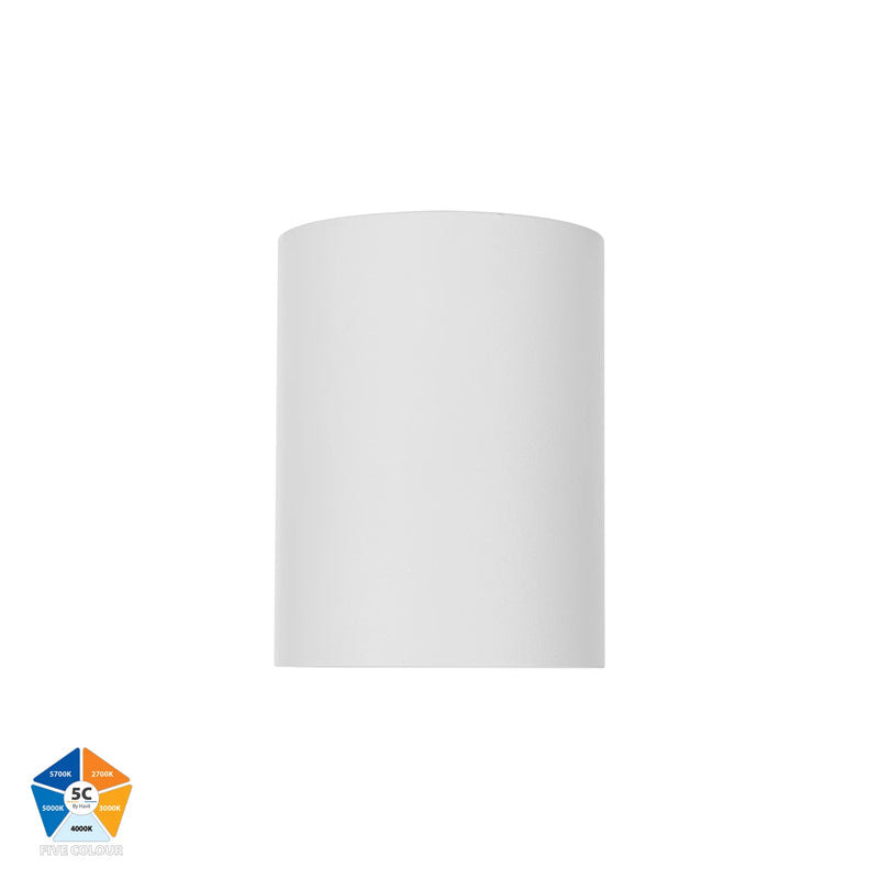 Havit Nella LED Surface Mounted Downlight 5CCT White 7W 12V/240V IP54 - HV5841S-WHT, HV5841S-WHT-12V