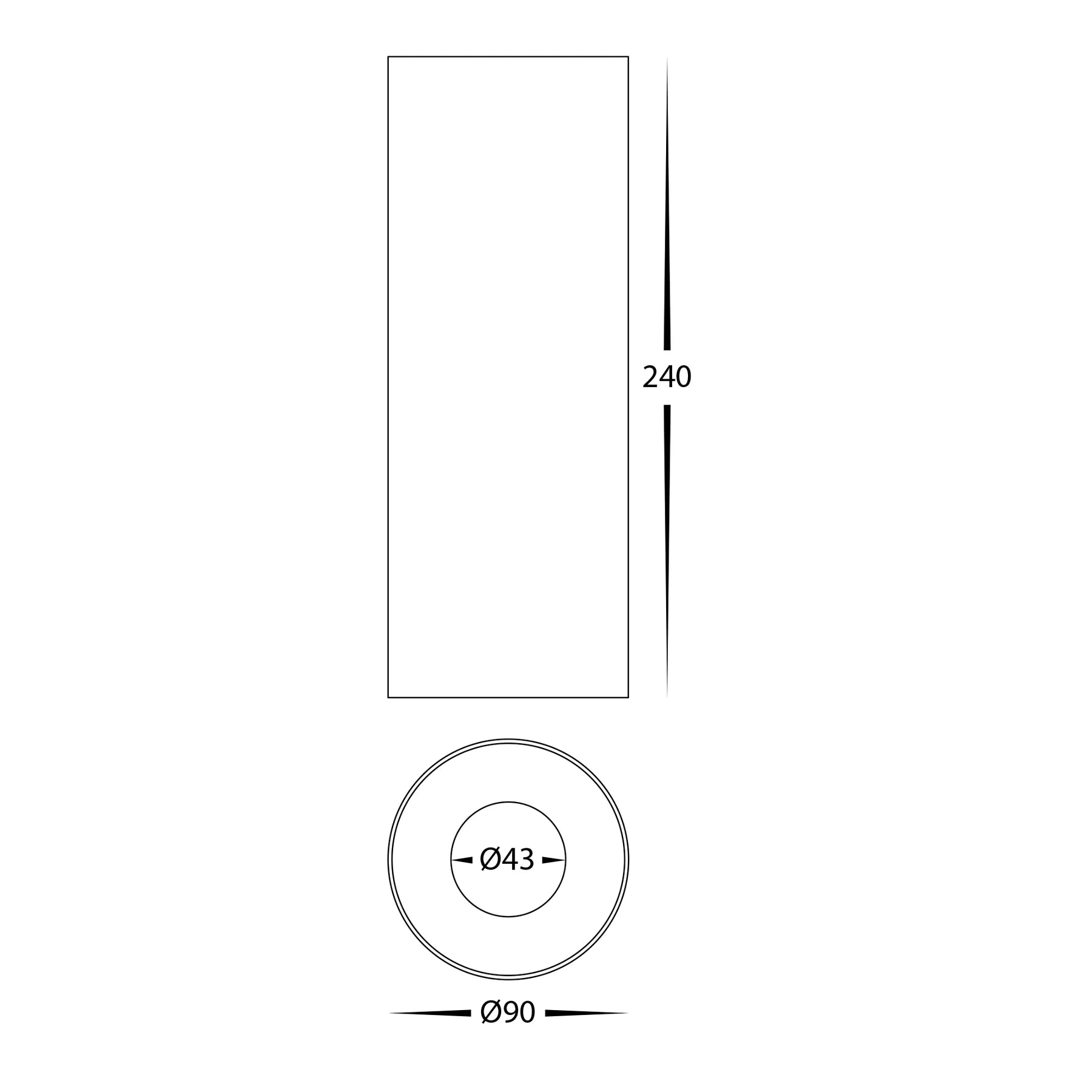 Havit Nella Surface Mounted LED Downlights 5CCT Brass 12W 12V/240V IP54- HV5842S-BR-EXT, HV5842S-BR-EXT-12V 