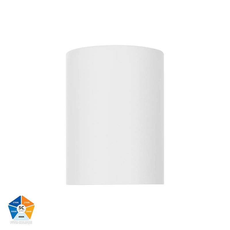 Havit Nella LED Surface Mounted Downlight 5CCT White 12W 12V/240V IP54 - HV5842S-WHT, HV5842S-WHT-12V