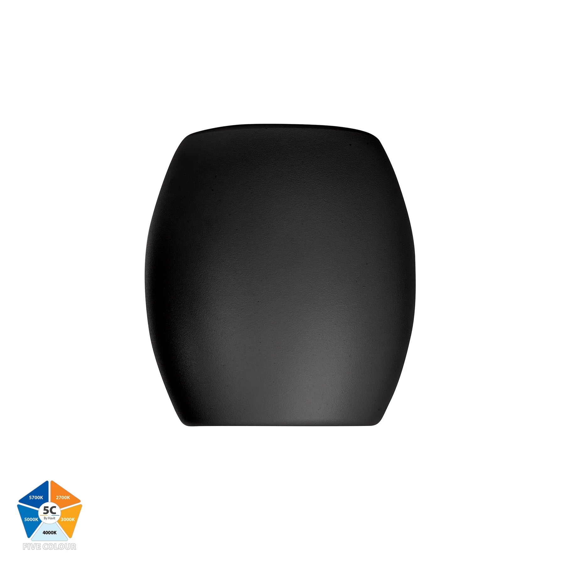 Havit Nella Surface Mounted LED Downlights 5 Colour Black 7W 240V IP54- HV5848S-BLK