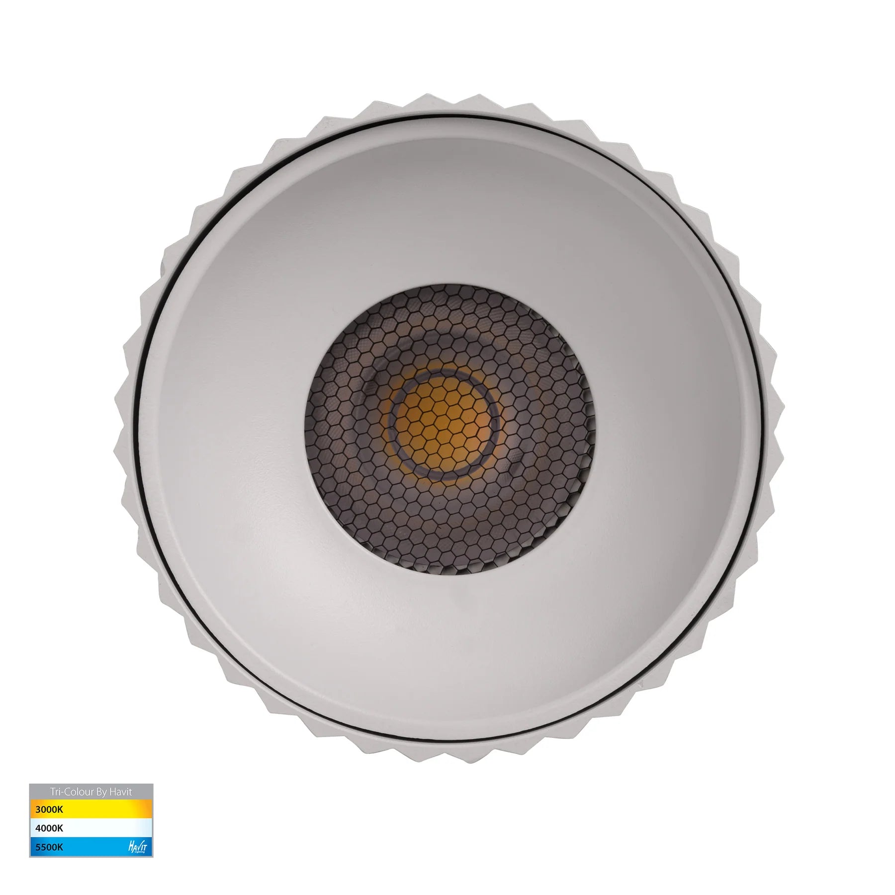 Havit Nella Surface Mounted LED Downlights 5 Colour White 24W 12V/240V IP65- HV5854S-WHT | HV5854S-WHT-12V