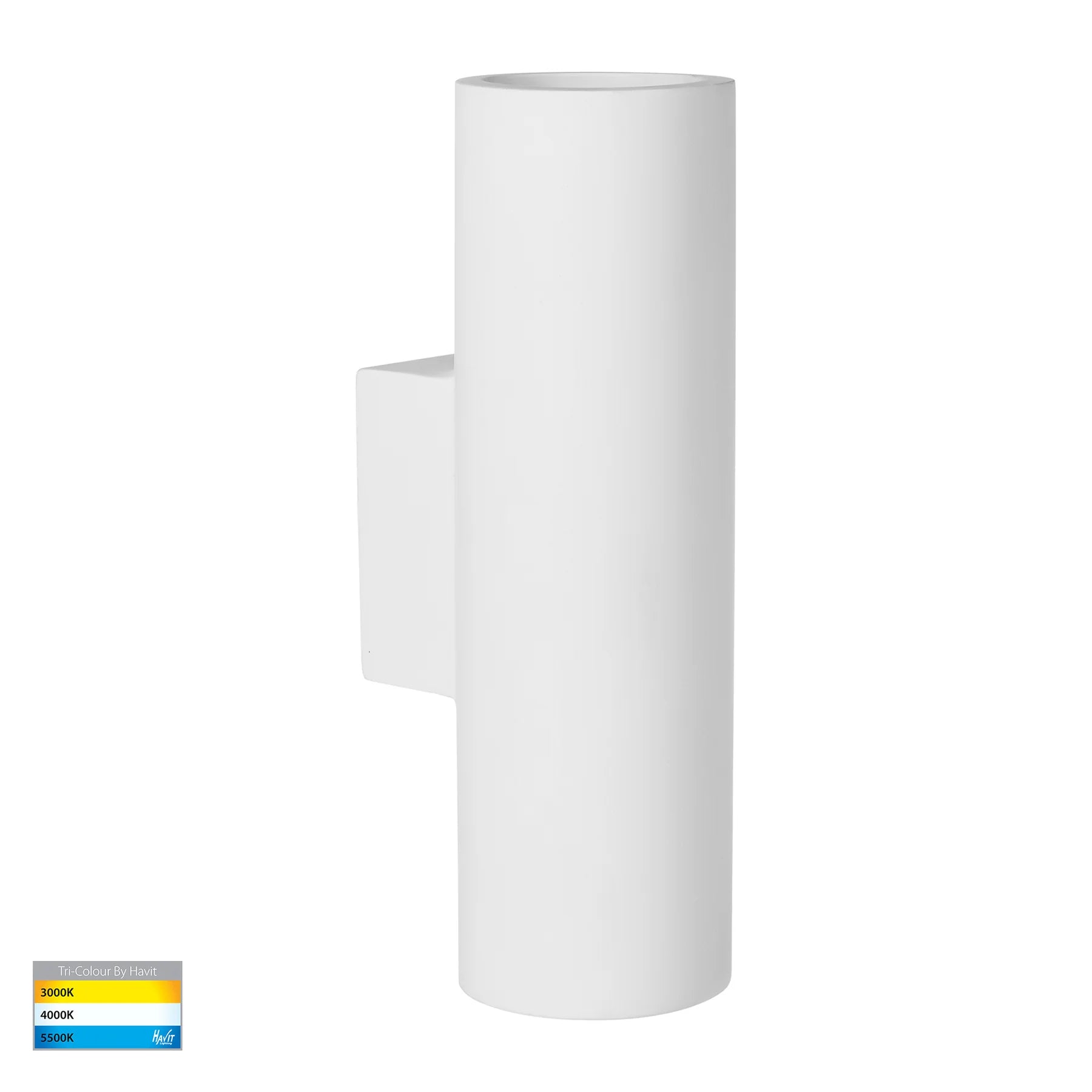Havit Strokka Up & Down Plaster Interior Wall Lights Tri-White 2x5W 240V IP20- HV8022T