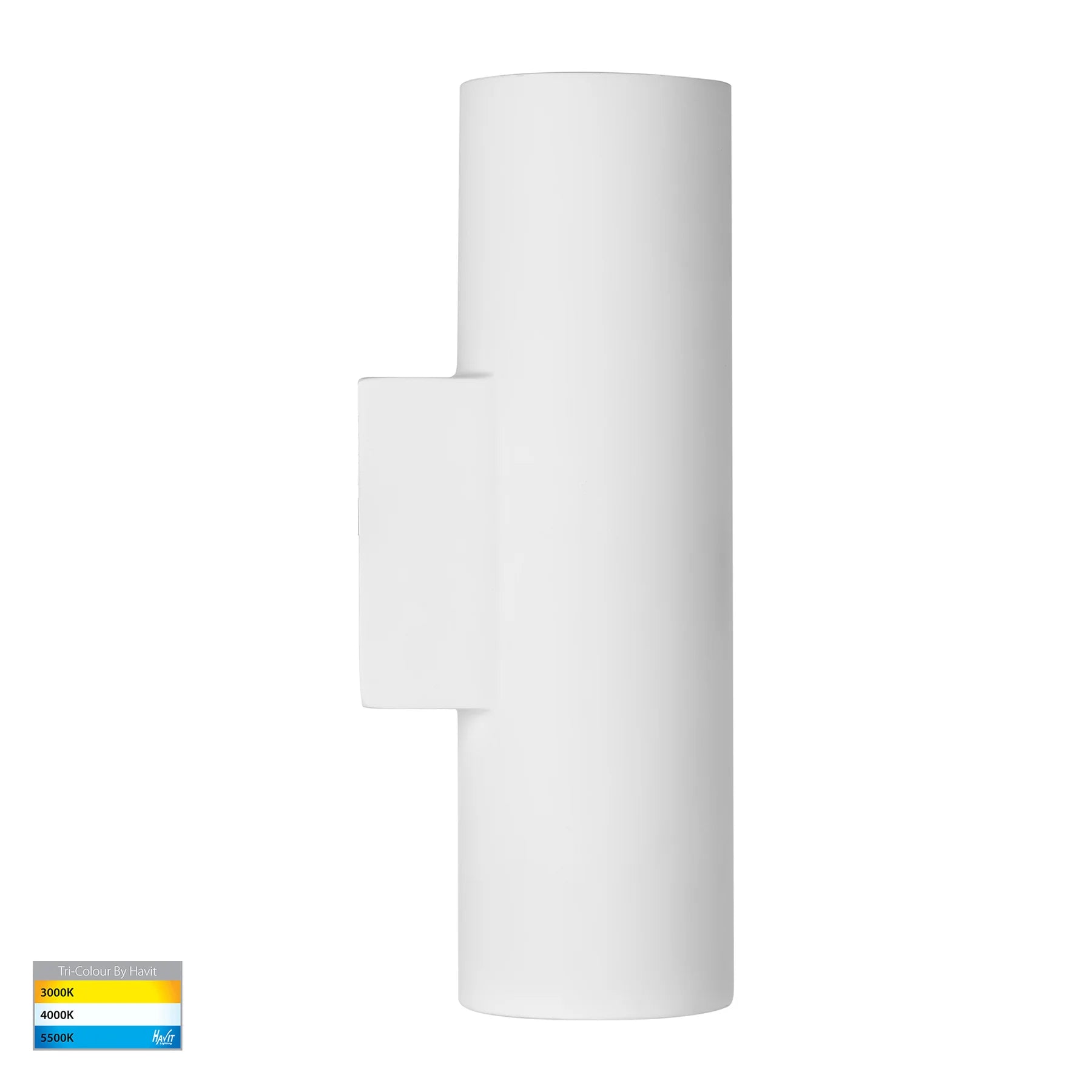 Havit Strokka Up & Down Plaster Interior Wall Lights Tri-White 2x5W 240V IP20- HV8022T