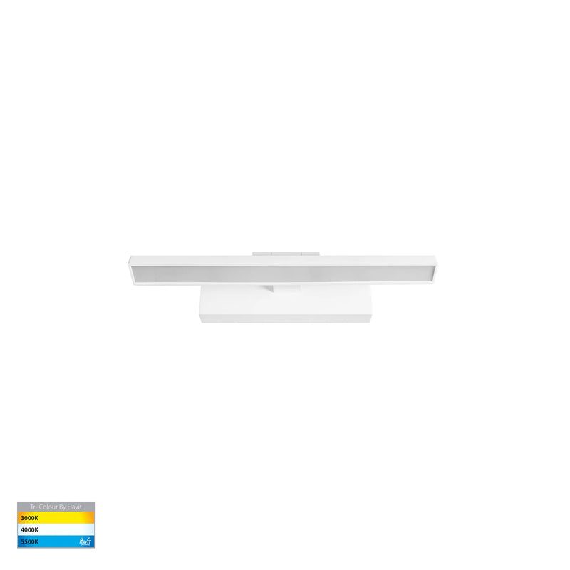 Havit Vanita 400mm Adjustable Interior Wall Lights Tri - White 20W 240V IP20 - HV8101T-WHT - Havit Lighting