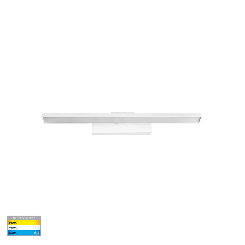 Havit Vanita 600mm Adjustable Interior Wall Lights Tri - White 30W 240V IP20 - HV8102T-WHT - Havit Lighting