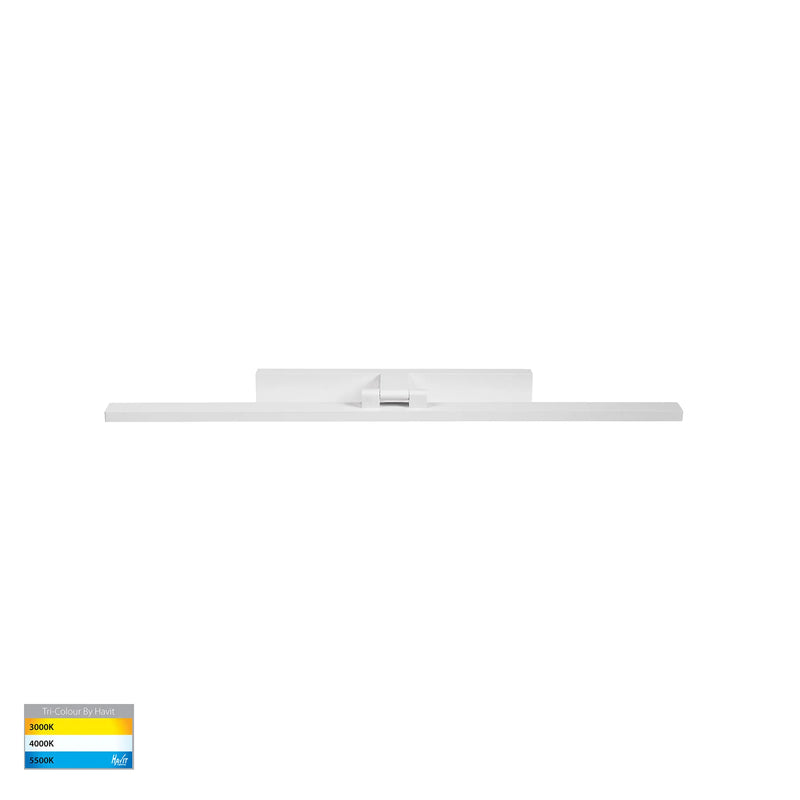 Havit Vanita 800mm Adjustable Interior Wall Lights Tri - White 40W 240V IP20 - HV8103T-WHT