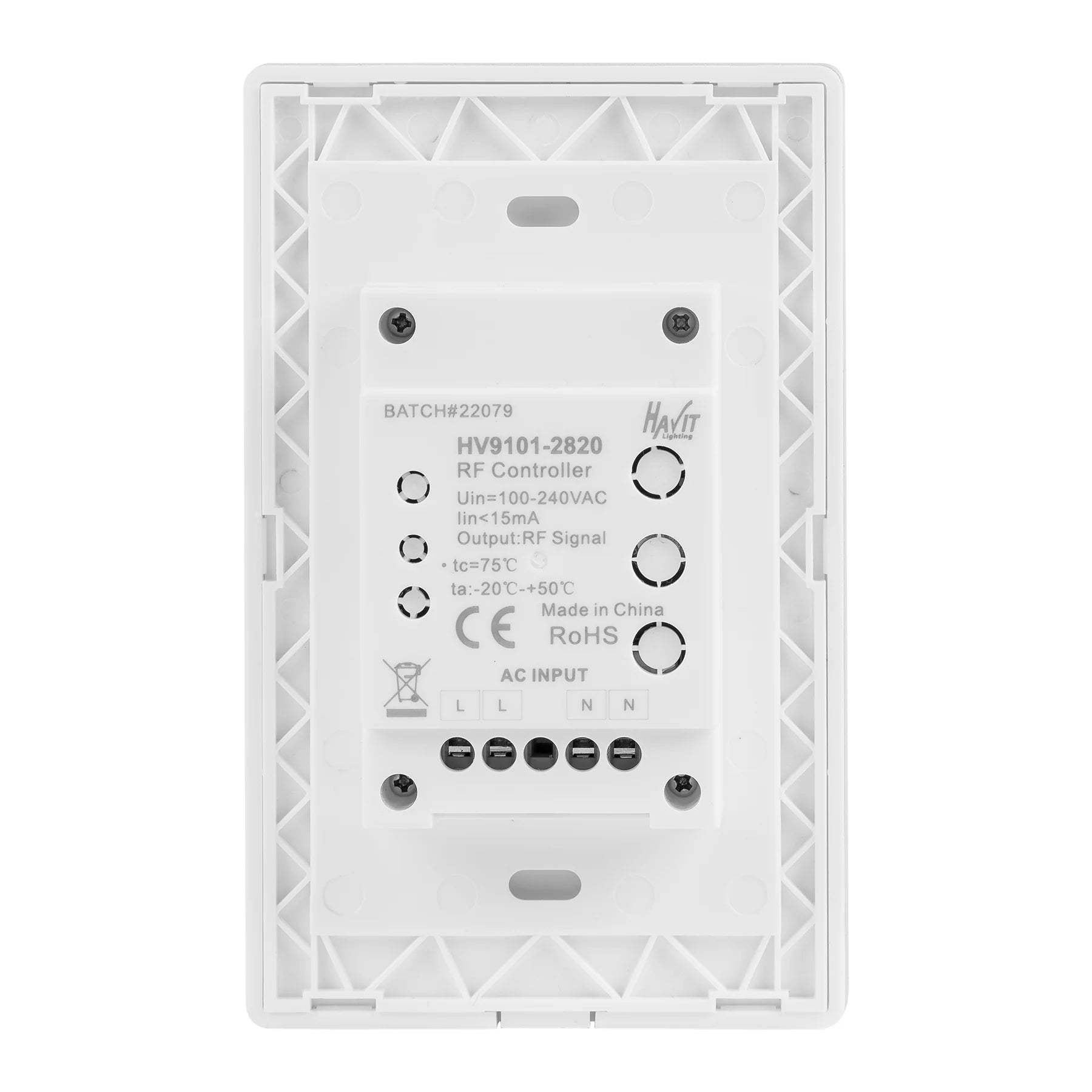 Havit Touch Panel LED Strip Smart Lighting Controls RGBC / RGBW White 240V IP20 - HV9101-2820