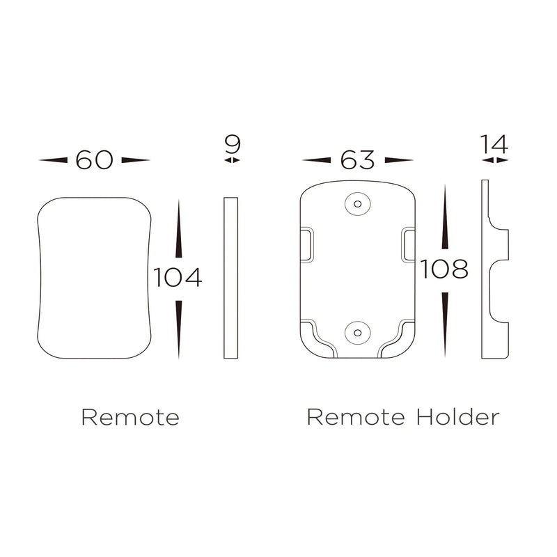 Havit RGB SPI Remote Controller Accessories 3W IP20 - HV9102-SPI-R9