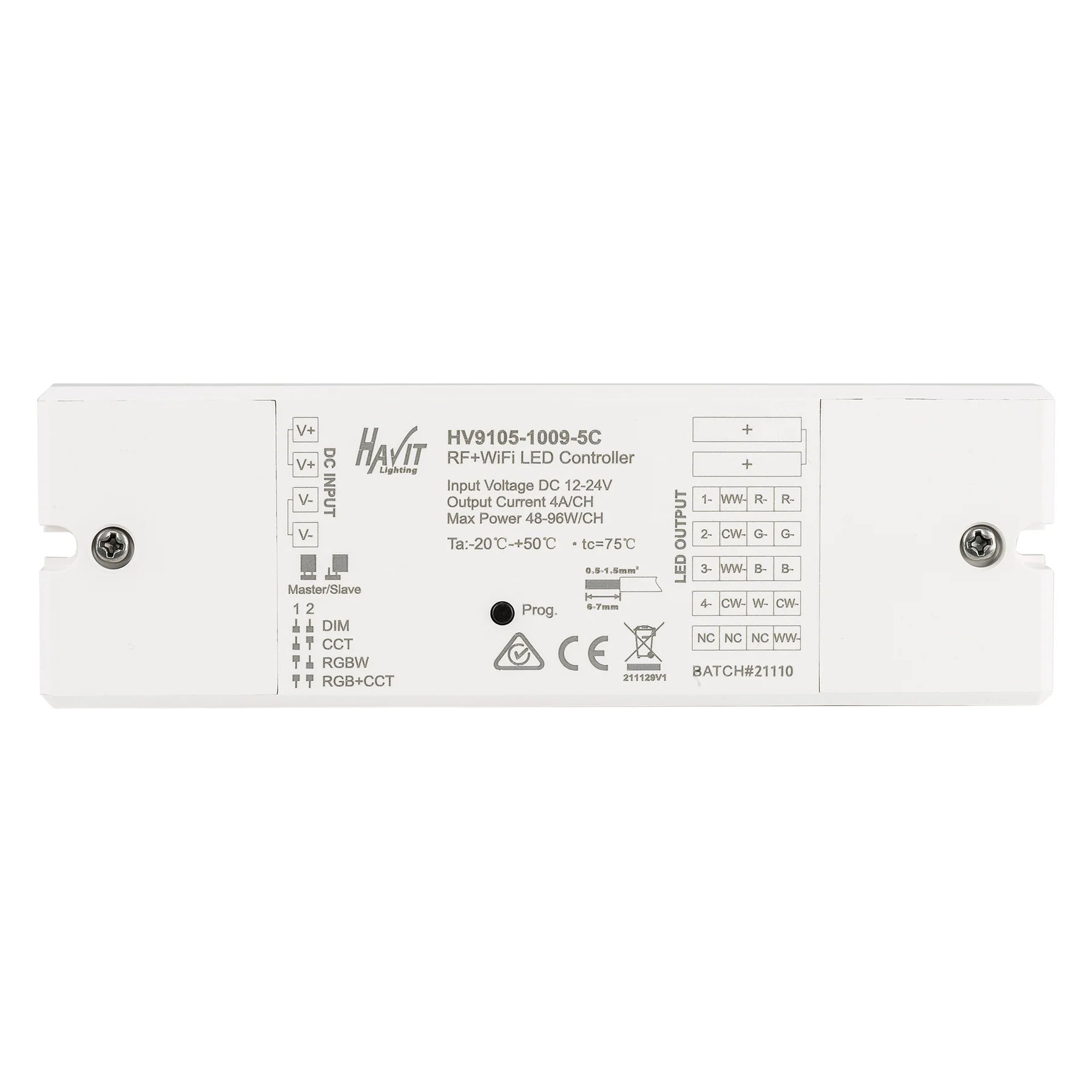 Havit WIFI + RF Receiver LED Strip 12V-24V - HV9105-1009-5C