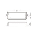 Havit WIFI + RF SPI LED Strip Receiver Electrical Accessories 12-24V - HV9105-SPI-2CH - Havit Lighting