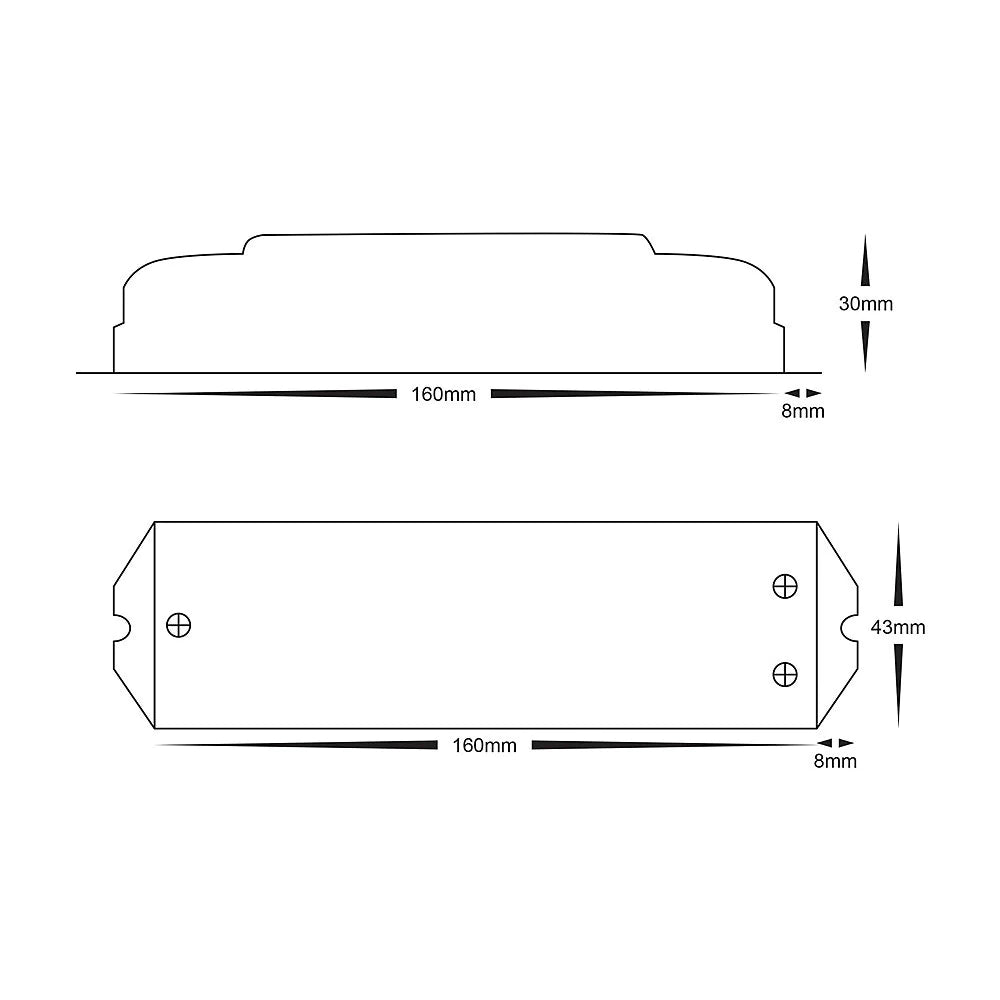 Havit Controller LED Strip RGBW 240/480W 12/24V - HV9106-LT-704-5A
