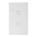 Havit Wifi Two Gang Wall Switch Clipsal Dimmers White 2x150W 240V IP20 - HV9110-2 Havit Lighting