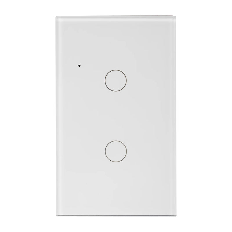 HV9110-2 - Wifi Two Gang White Wall Switch- Havit Lighting