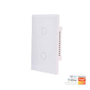 Havit Wifi Two Gang Wall Switch White 2x150W 240V IP20 - HV9110-2