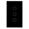HV9210-3 - Wifi 3 Gang Black Wall Switch- Havit Lighting